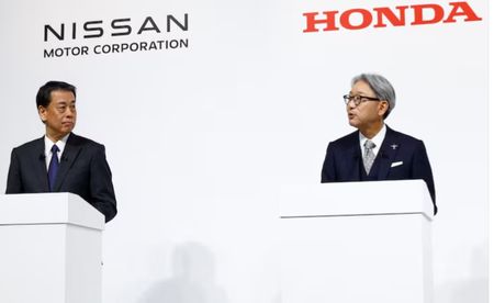 Nissan set to step back from merger with Honda, sources say