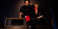 Roger Mooking in his musician persona. Photo: Lumenville Inc