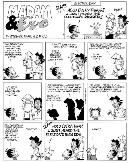 Is This An Election Conspiracy I See Before Me?