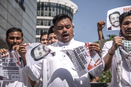 Dozens protest in Malaysia against Trump nominee for US envoy