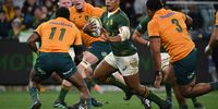 Damian Willemse of South Africa during the Rugby Championship Test match between the Australian Wallabies and the South African Springboks at Allianz Stadium in Sydney, Australia, 03 September 2022. (Photo: EPA-EFE / Dean Lewins) 