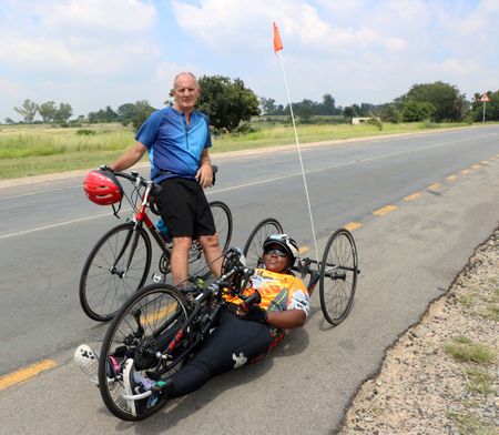Sports addict overcomes adversity to reach spectacular heights