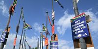 Election Posters And Billboards Displayed In Pretoria.