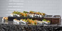 Business Lounge buffet at the Century City Conference Centre. (Photo: Supplied)<br>