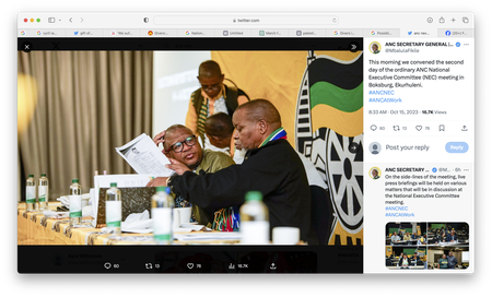 Mbalula accepts Mbeki’s ‘constructive criticism’ but insists ANC is focused on organisational renewal