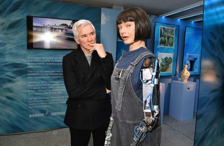 Ai-Da Robot at the Bombay Sapphire "Saw This, Made This" installation, and more from around the world