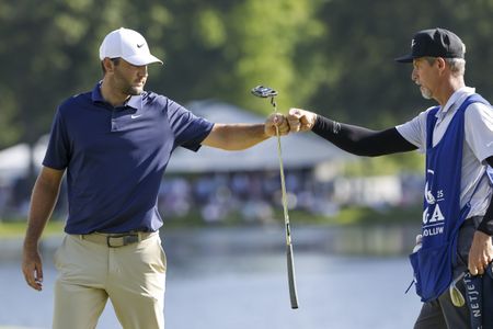 Scheffler pulls away late for runaway PGA Championship victory