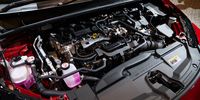 The engine of a Toyota Prius plug-in hybrid electric vehicle (HEV) prototype during its world premier in Tokyo, Japan, on Wednesday, 6 November 2022.  (Photo: Akio Kon / Bloomberg)