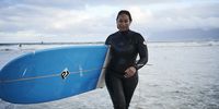 Beach and ocean environmentalist Aaniyah Omardien. (Photo: Verity Fitzgerald)