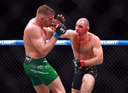 ‘It’s war’ — cool Dricus du Plessis and fiery Sean Strickland face off for UFC middleweight title