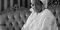 'Queen' Adelaide Tambo, pictured in her original wedding dress and jewellery.. Photo:  'By photographer Gisele Wulfsohn. Courtesy of the Gisele Wulfsohn Family Trust &amp; Archives'.
