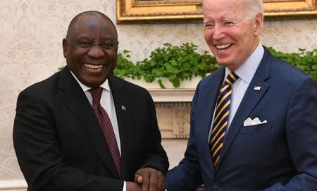 Biden congratulates Ramaphosa on re-election and forming the GNU