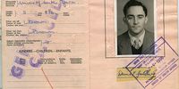 Denis Goldberg’s cancelled South African passport. Photo Courtesy Denis Goldberg.
