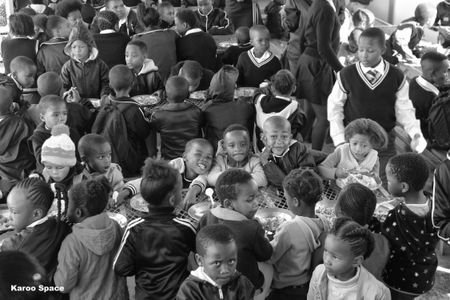 The Unicorn School in the back-country outside Colesberg, Northern Cape