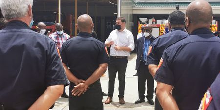 Mapisa-Nqakula thanks firefighters while Parliament comes to terms with extensive damage