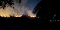Fire on the ridge. Photographer: Jane Morison<br>