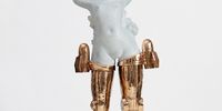 Justine Mahoney; 'Venus' sculpture (Image by Hayden Phipps for Southern Guild gallery)