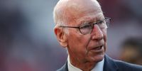 Sir Bobby Charlton during the match between Manchester United Legends and  FC Barcelona Legends at Old Trafford on 2 September 2017 in Manchester, England. (Photo: Robbie Jay Barratt - AMA/Getty Images)