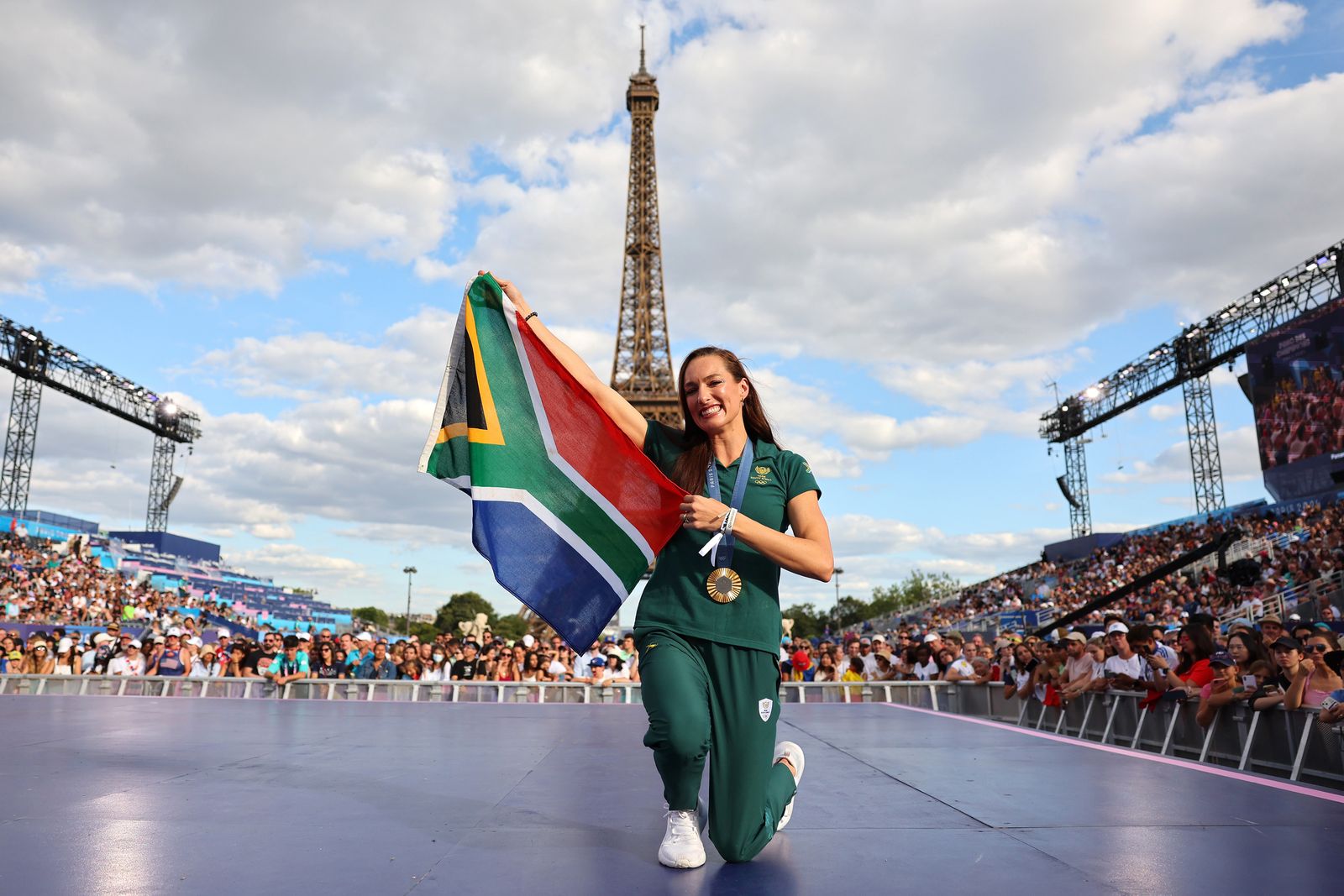 Tatjana Schoenmaker Champions Park Olympic Games Paris 2024