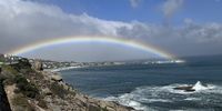 Camps Bay rainbow. Photographer: Chris Spies
