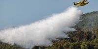 Forest fire breaks out in Tuejar, eastern Spain