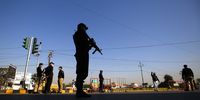 Pakistani security officials stand guard outside the National Cricket Stadium in Karachi during a practice session of the Pakistani and South African cricket teams in Karachi, Pakistan, 25 January 2021. The South African cricket squad arrived in Pakistan for their first tour consisting of two Test and three T20 matches after a 14-year break. (Photo: EPA-EFE / Shahzaib Akber)