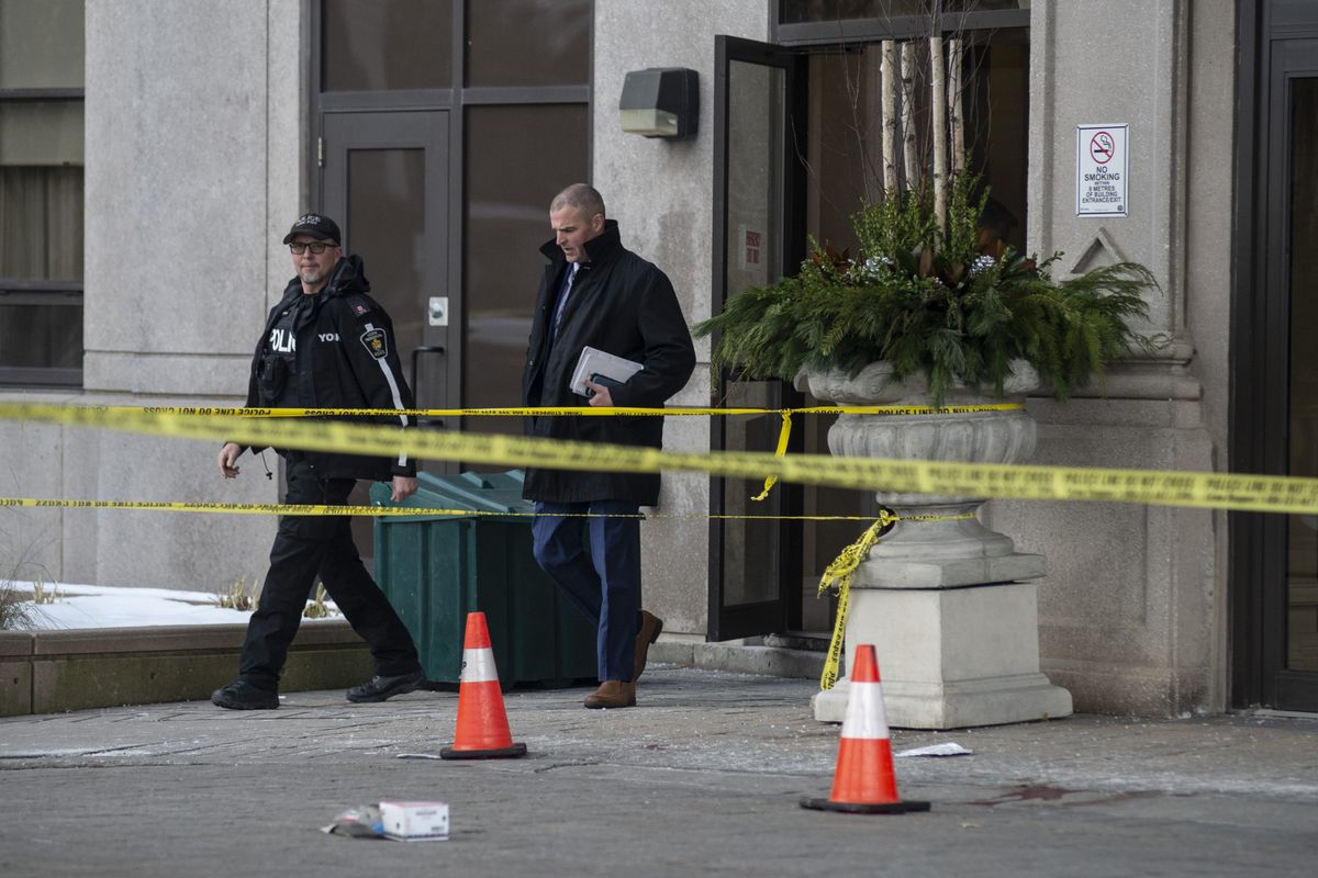 Ten dead after shooter opens fire at high school in Canada