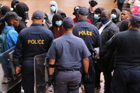 UCT students claim police ‘punched’ and ‘trampled’ them as protests over housing rage on