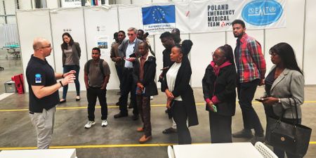 Polish medics at unique facility help evacuate Ukraine’s wounded soldiers