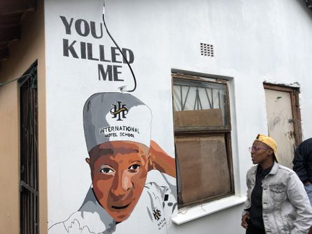 Mural of murdered Phelokazi Mqathanya unveiled in Khayelitsha by emotional family and friends