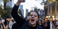 Advocates and activists participate in a march calling for better protection of transgender people in Melbourne, Australia, 31 March 2023.  EPA-EFE/DIEGO FEDELE AUSTRALIA AND NEW ZEALAND OUT
