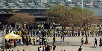 KZN ANC conference delegates line up for registration at the Moses Mabhida people park in Durban 22 July 2022, Photo; by Phumlani Thabethe