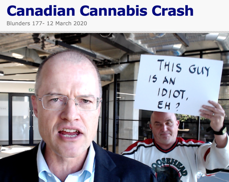 Canadian Cannabis Crash