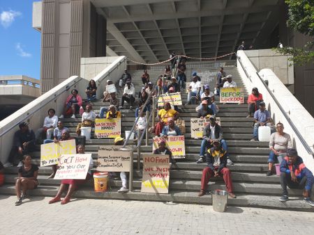 Informal settlement residents demand water ahead of lockdown