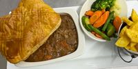 The famous Pickled Pig beef pie. (Photo: Supplied)<br>