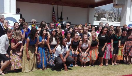 US volunteers give back and in turn learn the practice of Ubuntu