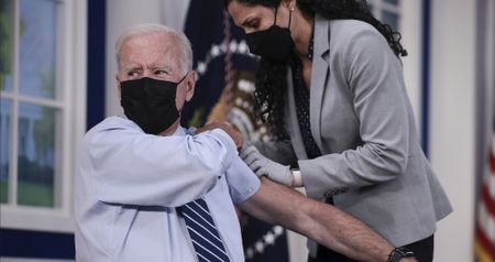 Biden to get updated Covid-19 vaccine, urge Americans to follow suit