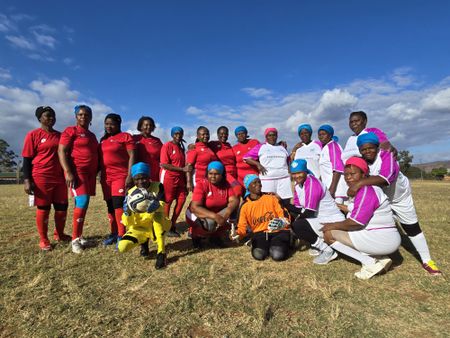 A gran old time — soccer gogos of Limpopo are alive and kicking and scoring
