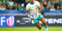 Manie Libbok in action during the Springboks' World Cup Pool B match against Ireland at Stade de France in Paris on 23 September 2023. (Photo: Steve Haag / Gallo Images)