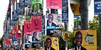 Municipal elections campaign posters. (Photo: Gallo Images / Beeld / Deaan Vivier)