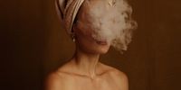 "Rolling Boil". Self-portrait. © Foteini Zaglara, Greece, Winner, National Awards, Creative, 2022 Sony World Photography Awards