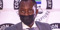 Former Minister of Mineral Resources, Mr. Mosebenzi Joseph Zwane testifies at the Zondo Commission on May 13, 2021 in Johannesburg, South Africa. The Commission heard Eskom and Estina dairy farm project related evidence. (Photo by Gallo Images/Papi Morake)