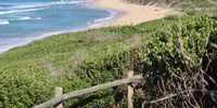 Ponta Membene's boardwalk is designed to minimise impact on the dune and provides dreamy views up and down the coast. (Photo: Keith Bain)