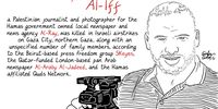 Journalist, Mohamad Al-Iff (Illustration: X, Gianluca Costantini @channeldraw)