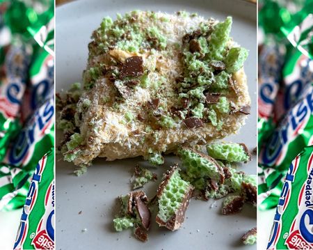 A Peppermint Crisp tart to simmer down tensions at the festive table