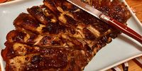 Tony Jackman’s twice-cooked sticky ribs. (Photo: Tony Jackman) 