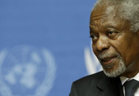 Kofi Annan at WEF: Africa wants a better deal on minerals
