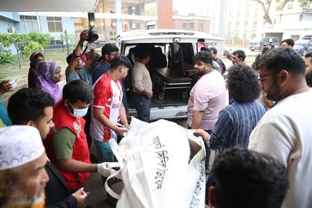 Bus falls into river while boarding ferry in Bangladesh, leaving 24 dead
