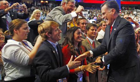 Hi, I'm Mitt Romney and I'm running for CEO