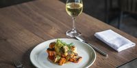 Norwegian salmon, fennel and charred cauliflower, pumpkin and sweet potato. (Photo: Supplied)<br>